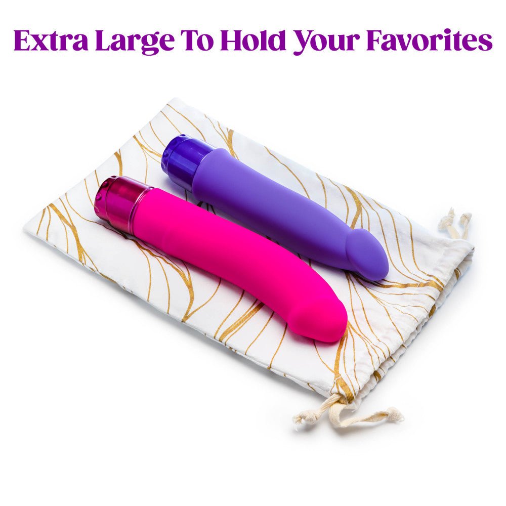 The Collection Embrace Coloured Cotton Toy Storage Bag